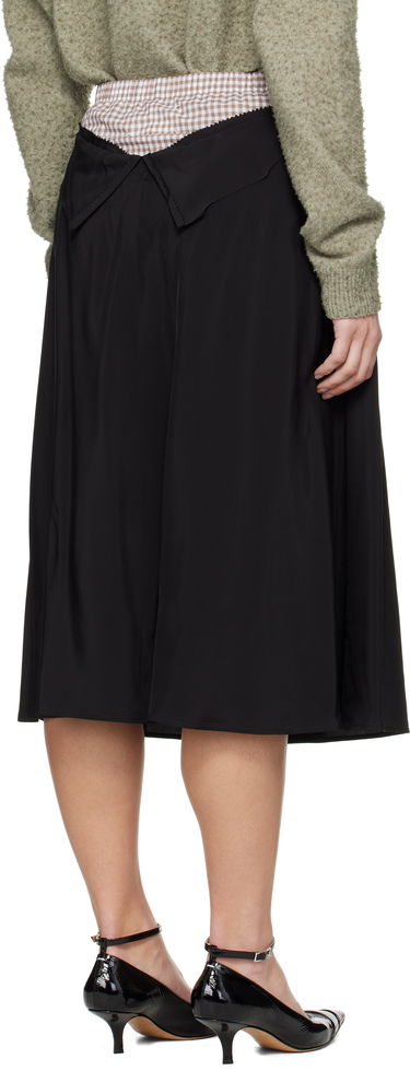 Пола Maison Margiela Maison Margiela 'Anonymity Of The Lining' Midi Skirt Черно | S51ME0034 S76632, 2