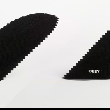 Шапка OBEY OBEY Bold King Beanie Черно | 100030239-BLK, 0