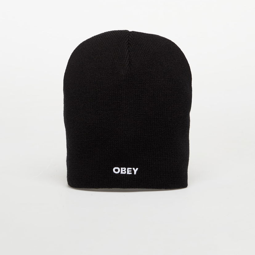 Шапка OBEY OBEY Bold King Beanie Черно | 100030239-BLK