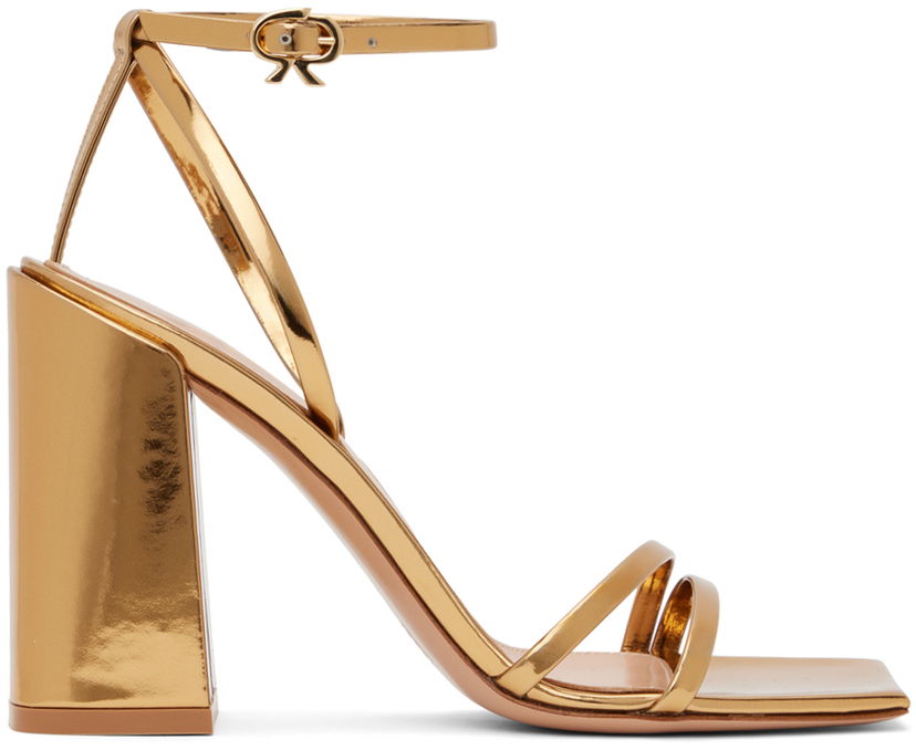 Аксесоари Gianvito Rossi Gianvito Rossi Heeled Sandals Металик | G32336.95RIC.MET