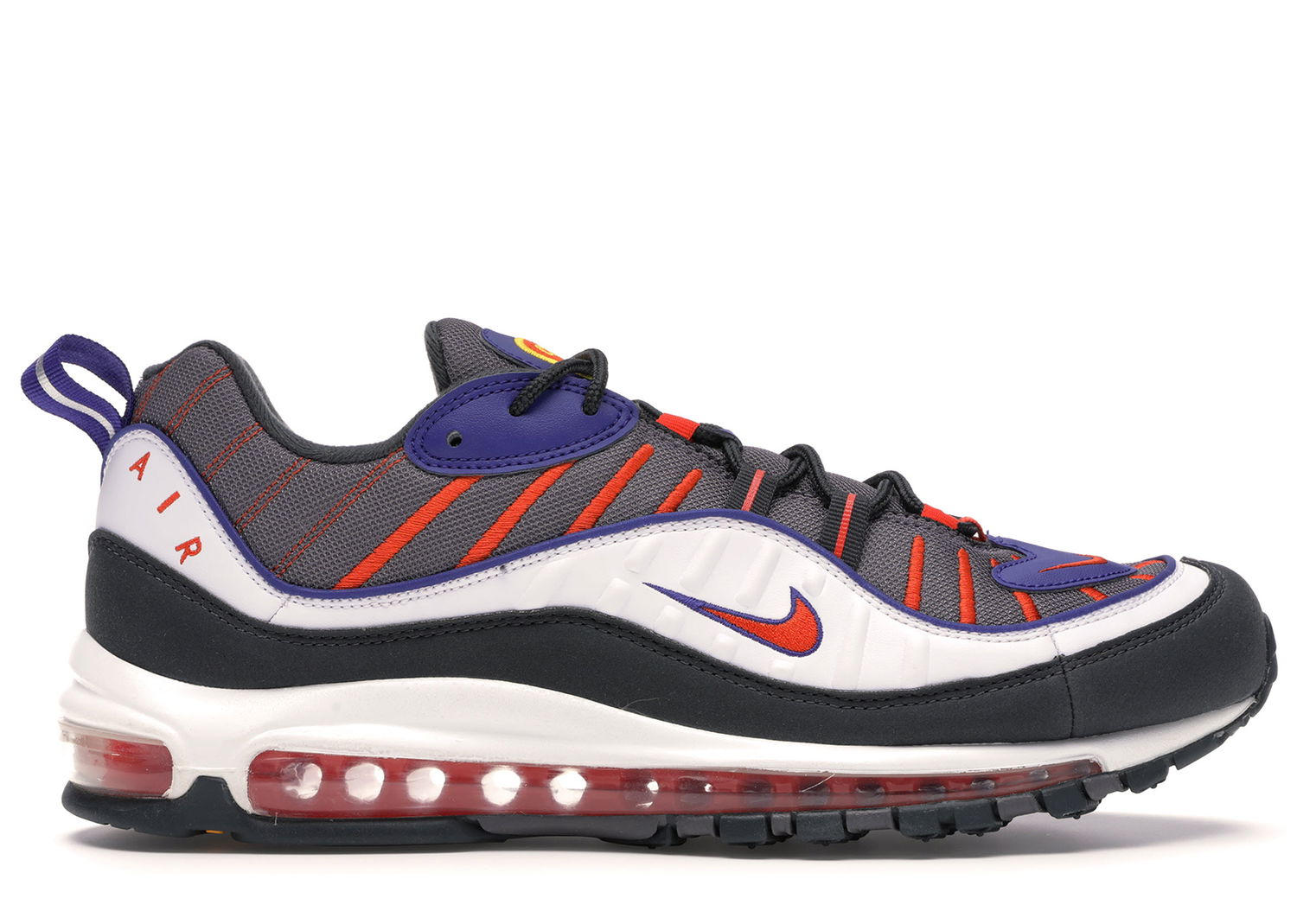 Кецове и обувки Nike Air Max 98 Gunsmoke Team Orange Черно | 640744-012, 0