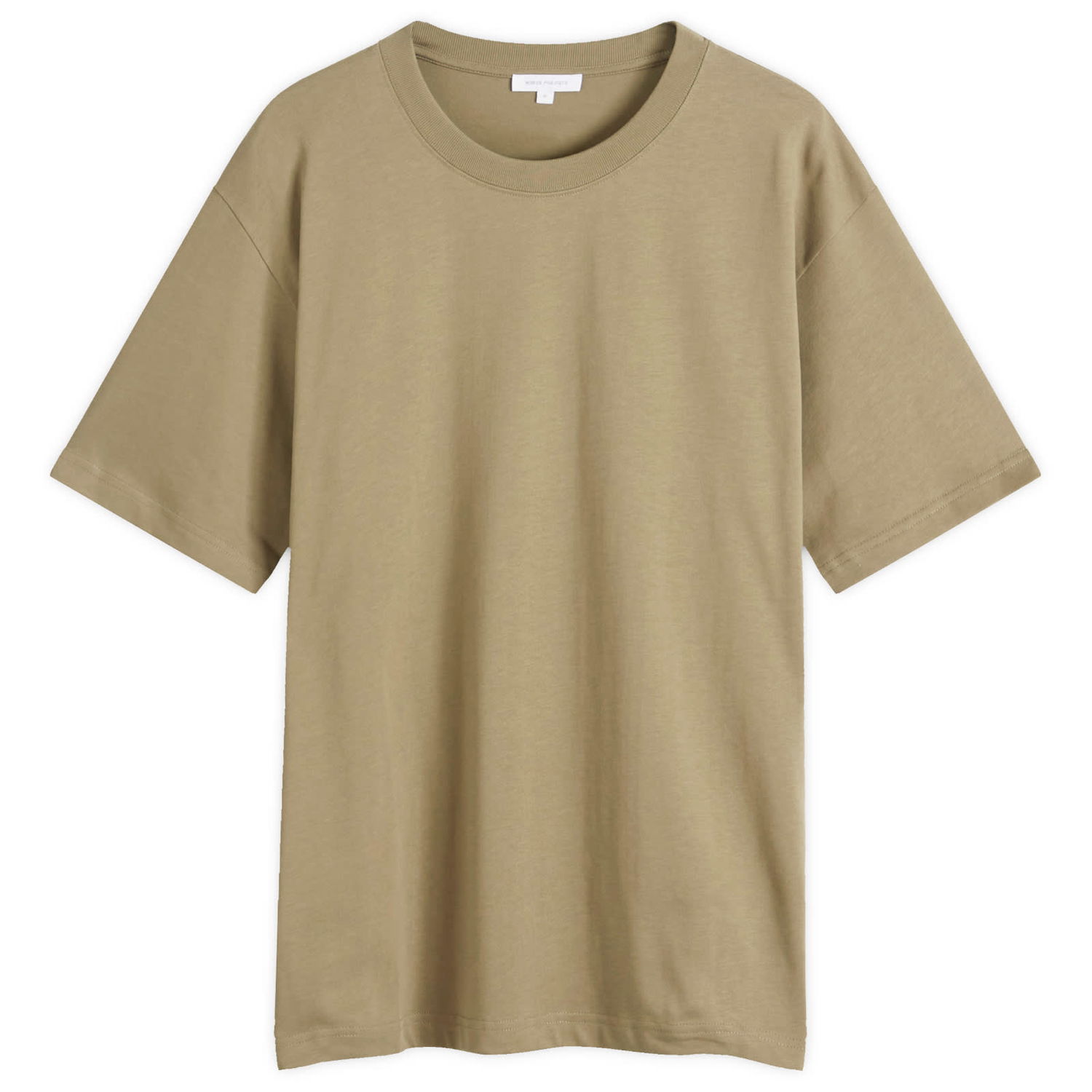 Тениска NORSE PROJECTS Standard Heavyweight T-Shirt Зелено | N01-0679-8076, 0