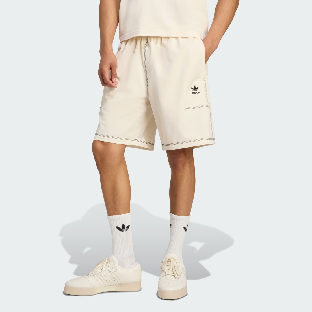 Къси панталони adidas Performance Trefoil Essentials Shorts Бежово | KA8541, 0