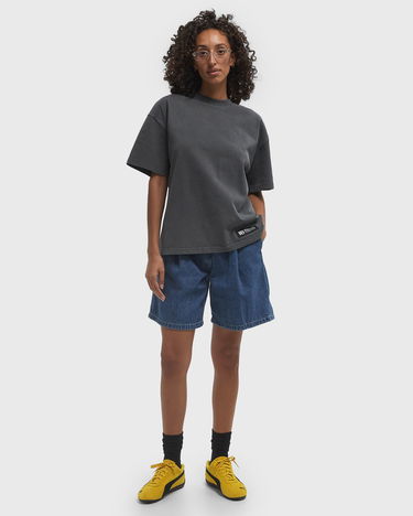 Къси панталони Carhartt WIP Alta Pleated Denim Shorts Синьо | I033345-01.06, 2