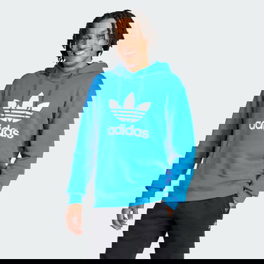 Суитчър adidas Originals Adicolor Classics Trefoil Hoodie Синьо | IM9410, 0