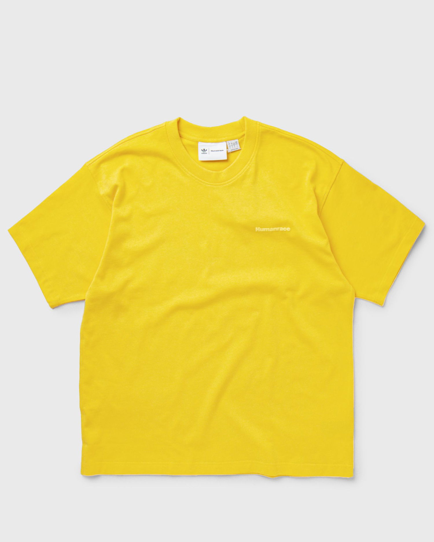 Тениска adidas Originals x Pharrell Williams Basics Tee Жълто | 4065432184977, 0
