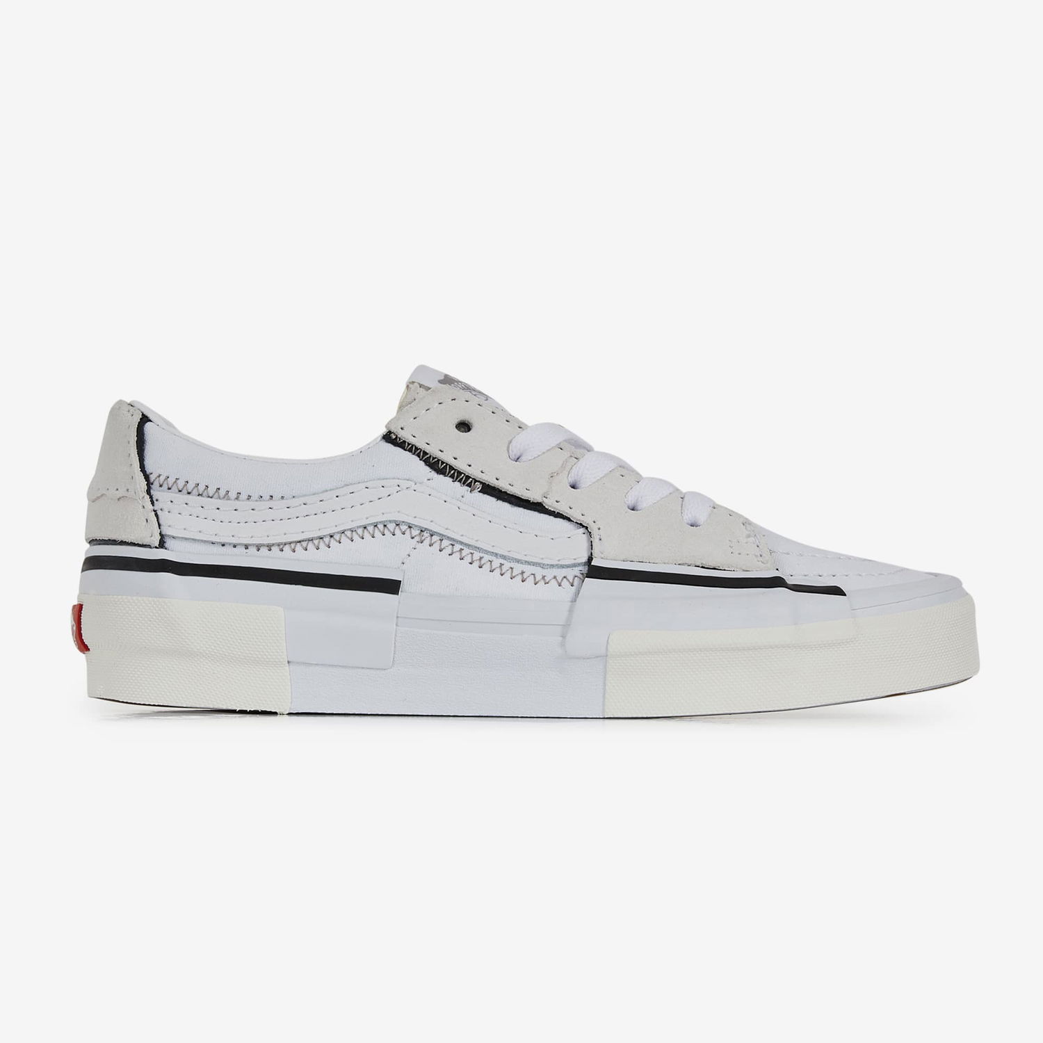 Кецове и обувки Vans SK8-Low Reconstruct Blanc Бяло | VN0009QSW001, 0