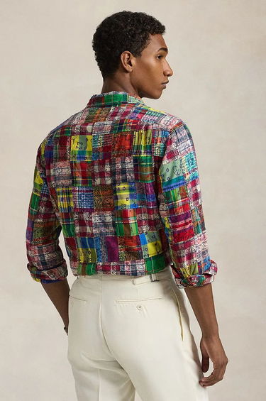 Риза Polo by Ralph Lauren Multicolor Patchwork Shirt Многоцветен | 710958256, 1