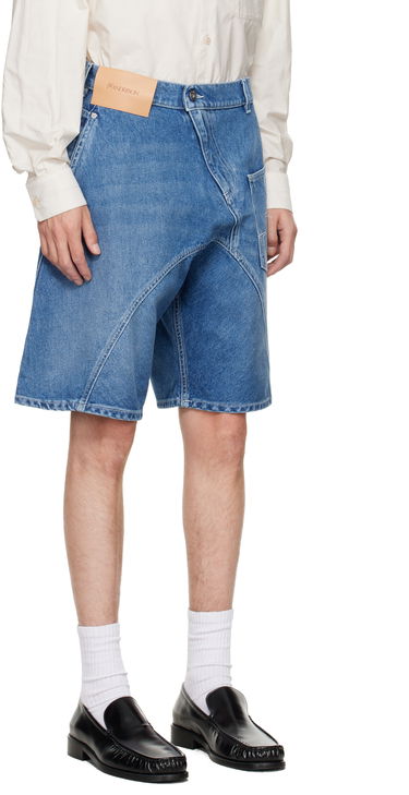 Къси панталони JW Anderson JW Anderson Twisted Workwear Denim Shorts Синьо | DT0123-PG1735, 1