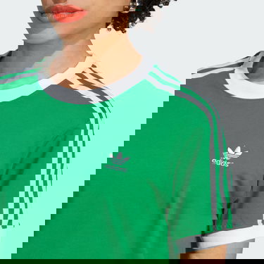 Тениска adidas Originals Adicolor Classics 3-Stripes Tee Зелено | IK4047, 6