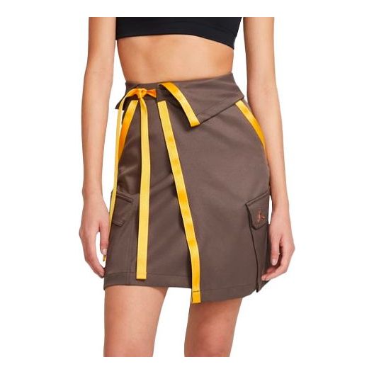 Пола Nike Utility Skirt with Adjustable Waist Кафяво | DA4589-041