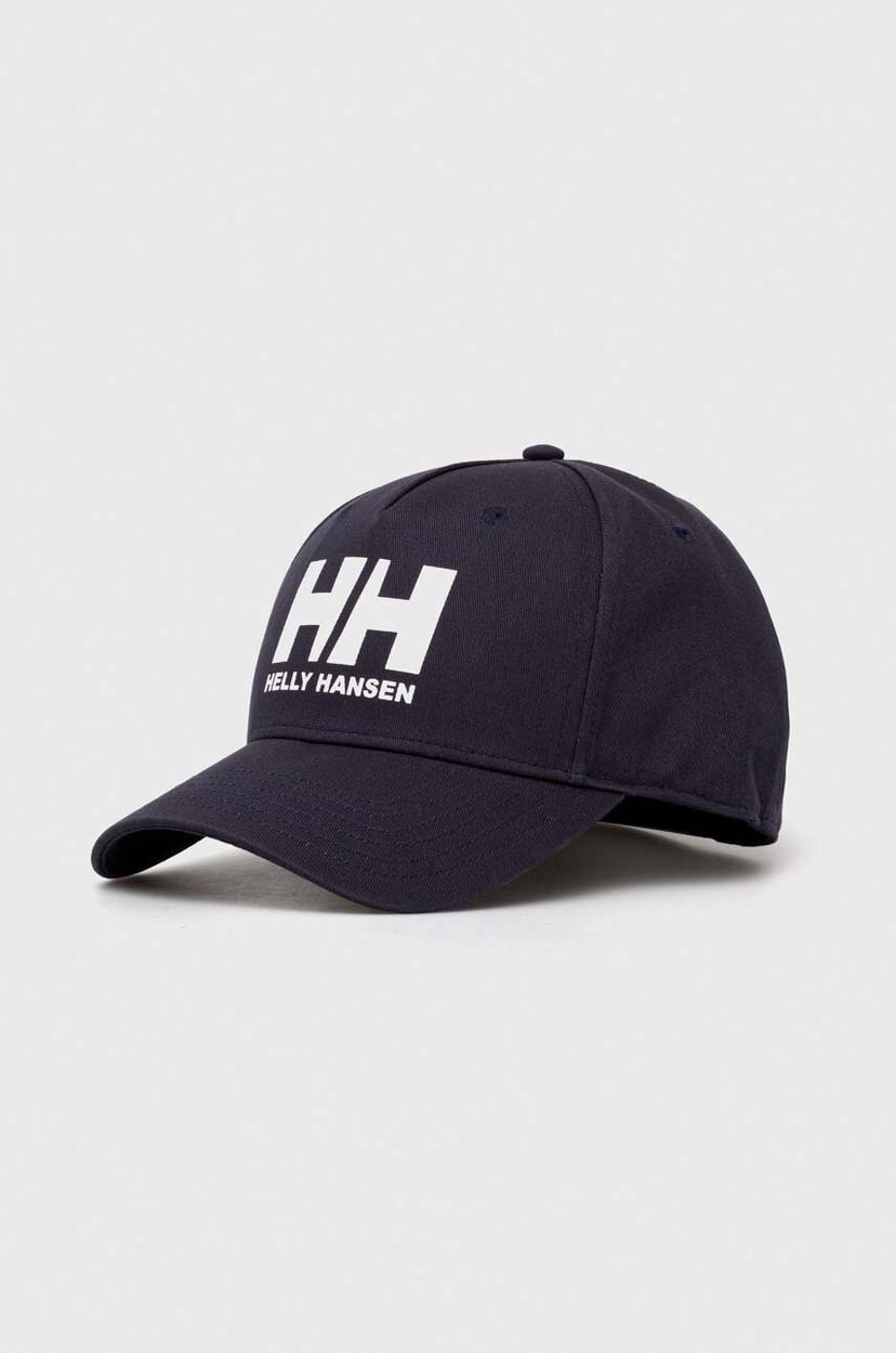 Шапка с козирка Helly Hansen Cotton Baseball Cap with Print Тъмно синьо | 67434