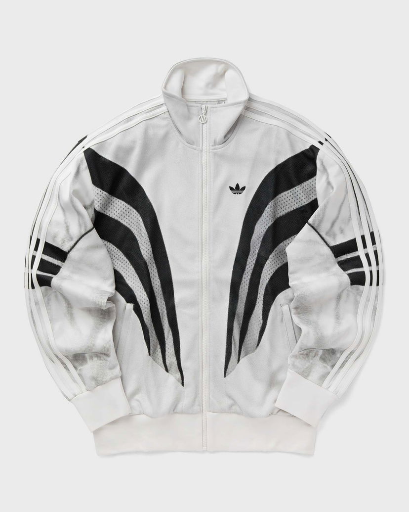 Ветровка adidas Originals PRM Q3 PRINT TRACKTOP Бяло | IZ1640