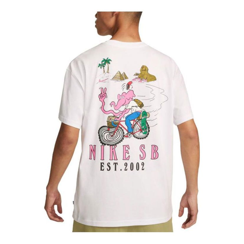 Тениска Nike SB Skate Graphic T-Shirt Бяло | FJ1142-100