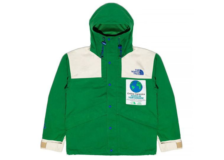 Яке The North Face x Online Ceramics 86 Mountain Зелено | TNF-229 GRN/NF0A7UI6VA3