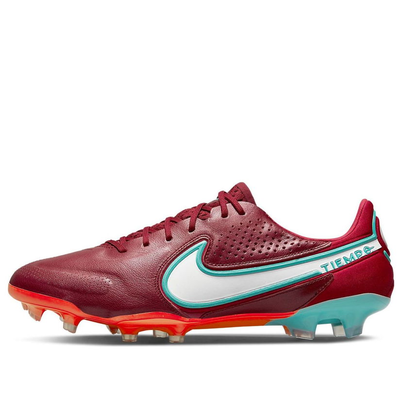 Кецове и обувки Nike Tiempo Legend 9 Elite FG Бургунди | CZ8482-616