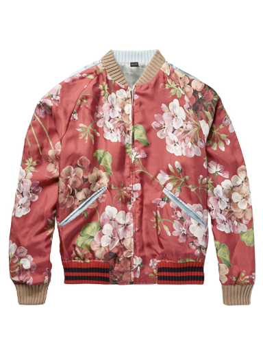 Яке бомбър Gucci Floral Bloom Bomber Jacket Многоцветен | 407421 Z645A 6344