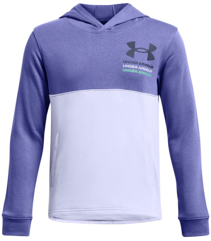 Суитчър Under Armour Boys' Rival Terry Hoodie Лилаво | 1383132-561, 0