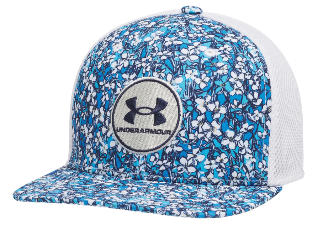 Шапка с козирка Under Armour Iso-Chill Drive Mid STR Trucker Hat Синьо | 1389887-103, 0
