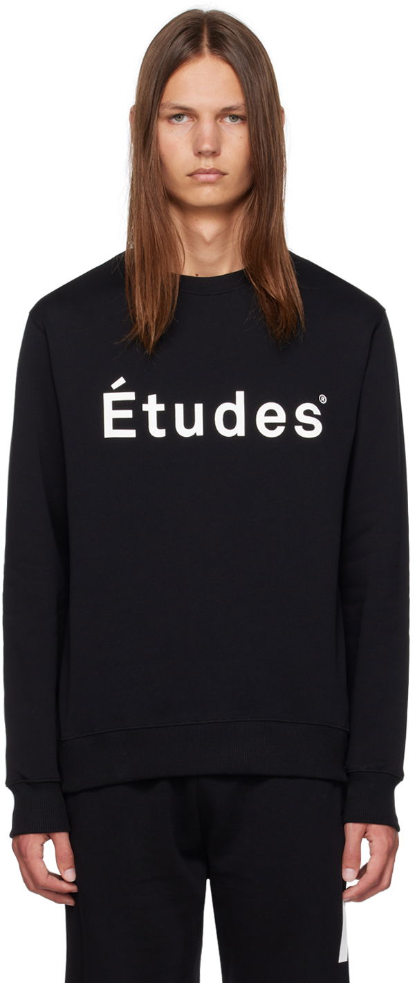 Суитчър Études Story Sweatshirt Черно | C00ME200A01599