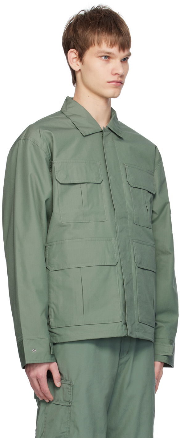 Яке Carhartt WIP Military Style Button Up Jacket Зелено | I032979, 1