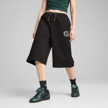Къси панталони Puma HARRY POTTER 14" Wide Leg Shorts Черно | 630098_01, 0
