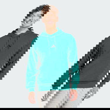Суитчър adidas Performance Essentials Feel Cozy Terry Hoodie Зелено | JE3841, 3