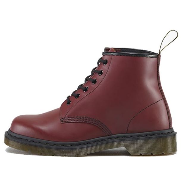 Кецове и обувки Dr. Martens Dr. Martens Classic 101 6 Eye Boots Бургунди | 10064600, 0