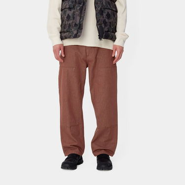 Карго панталони Carhartt WIP Double Knee Rinsed Pants Кафяво | I033887_9, 0