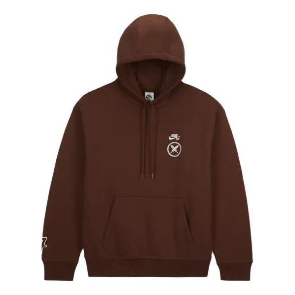 Суитчър Nike SB SB x Yuto Fleece Pullover Hoodie Кафяво | FN0552-259, 0