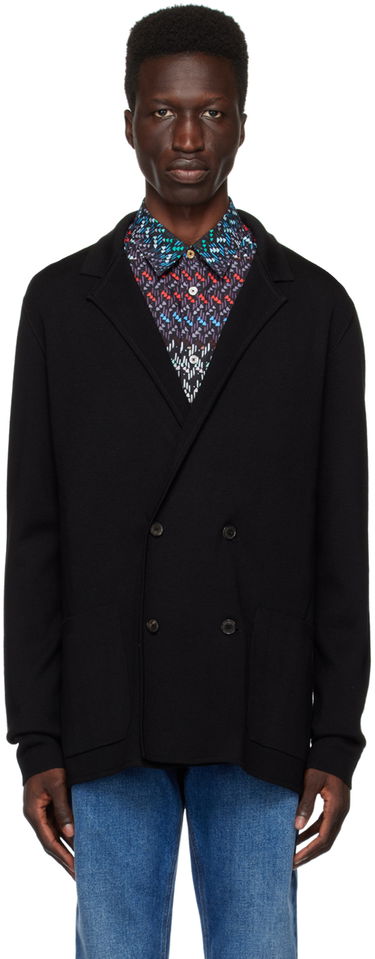 Пуловер Paul Smith Paul Smith Double-Breasted Blazer Черно | M1R-822X-K01795-79, 0