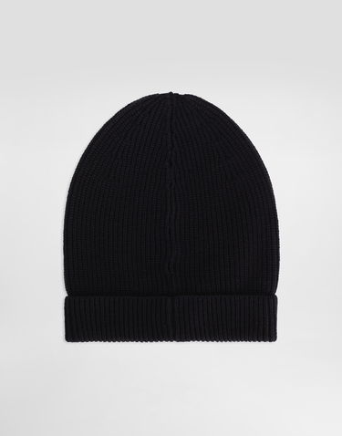 Шапка Dolce & Gabbana Dolce & Gabbana Knitted Wool Beanie Черно | GX16KZJDVCIB0665, 1