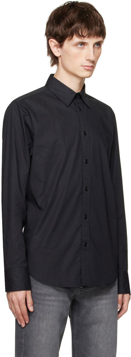Риза rag & bone Rag & Bone Zac Shirt Черно | MBW23PA437FPML, 1