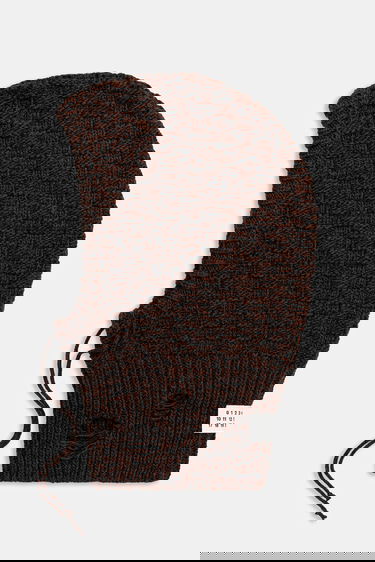 Шапка Maison Margiela MM6 Maison Margiela Knitted Wool Hood Кафяво | SH2TB0005.M13174.961, 0