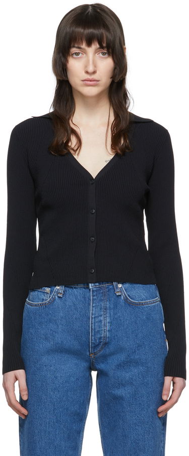 Пуловер rag & bone Rag & Bone Knit Cardigan Черно | WAS22P044LD44, 0