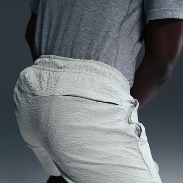 Къси панталони Nike Unlimited Dri-FIT 5" Seersucker Shorts Сиво | HJ4091-025, 3