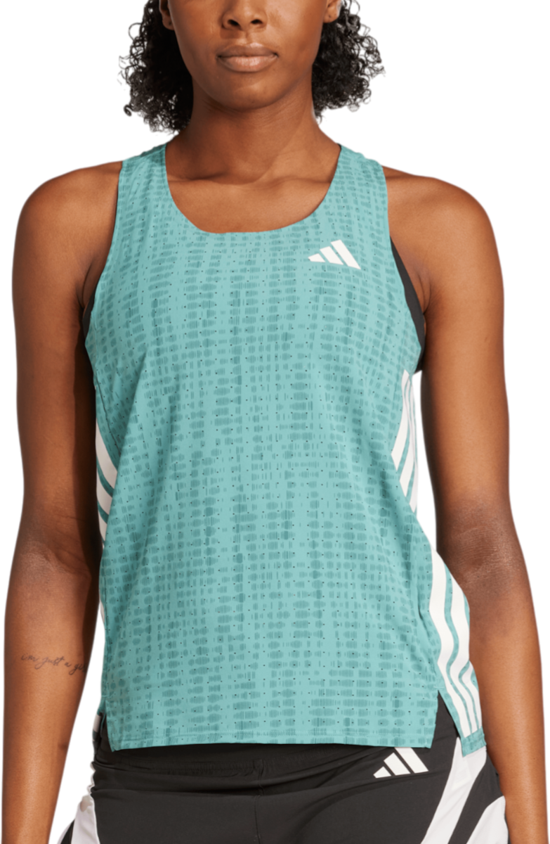 Потник adidas Originals Adizero Tank Top Тюркоазено | jp3776, 0