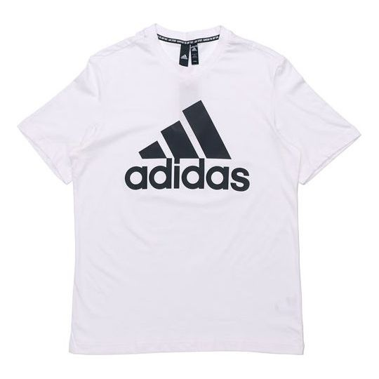 Тениска adidas Originals Men's Logo Printed T-Shirt Бяло | DT9929, 0
