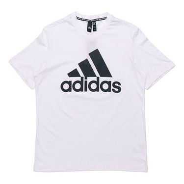 Тениска adidas Originals Men's Logo Printed T-Shirt Бяло | DT9929, 0