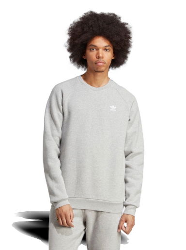 Суитчър adidas Originals Trefoil Essentials Crewneck Сиво | IA4829