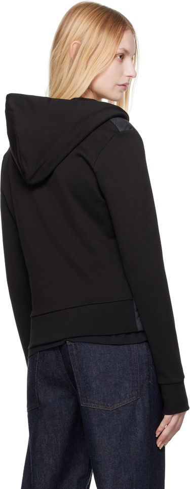 Суитчър Moncler Moncler Zip Up Hooded Down Cardigan Черно | K10938G00020809KZ, 2