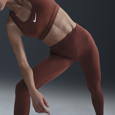Клинове Nike Zenvy High-Waisted Leggings Кафяво | DQ6013-218, 1