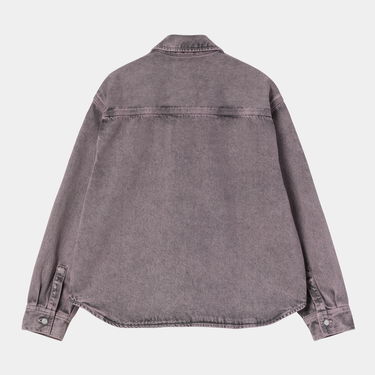 Риза Carhartt WIP Carhartt WIP Georgia Shirt Jacket Лилаво | I035823_6, 1