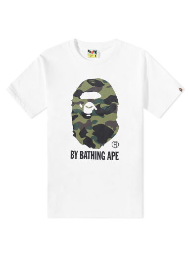 Тениска BAPE 1St Camo By Bathing Ape T-Shirt Бяло | 001TEJ801017M-WHG