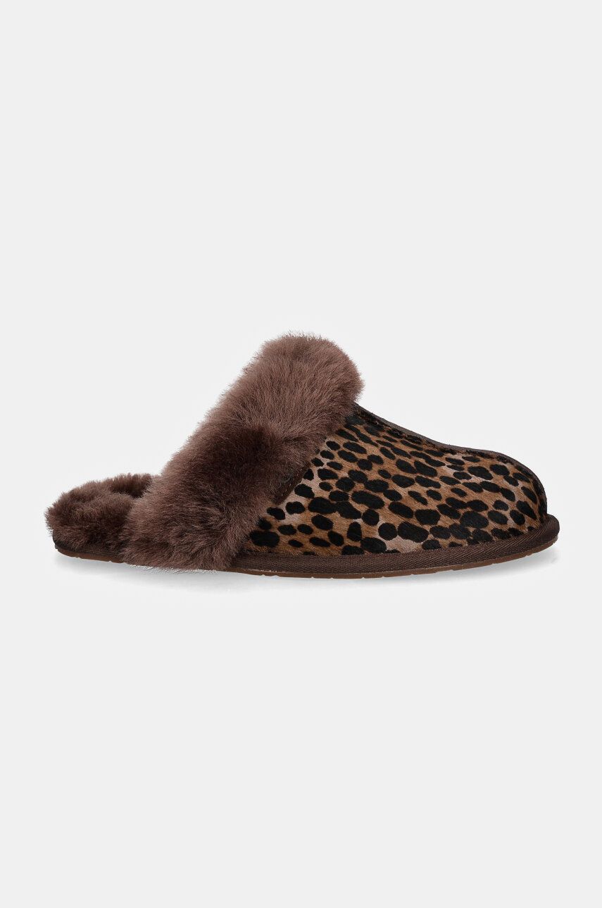 Кецове и обувки UGG Slippers Scuffette Caspian Кафяво | 1158352.BCDR, 1