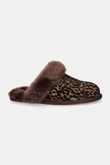 Кецове и обувки UGG Slippers Scuffette Caspian Кафяво | 1158352.BCDR, 1