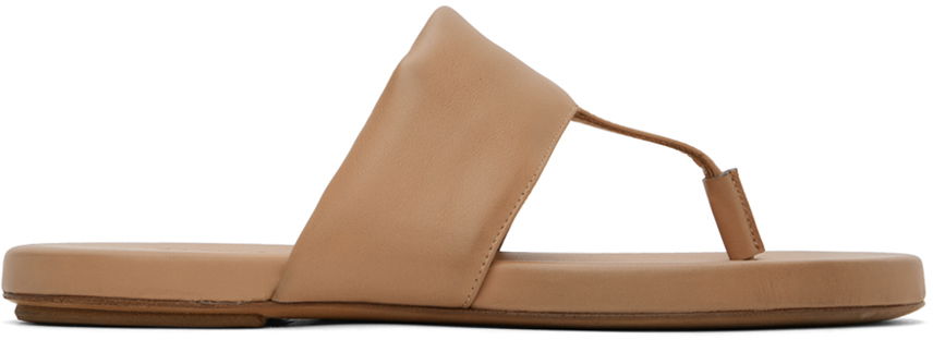 Бански Marsèll Marsell Spanciata Thong Sandals Бежово | MW7986 091, 0