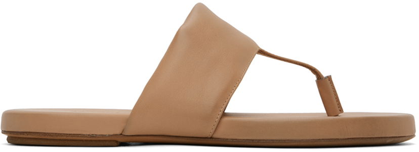 Бански Marsèll Marsell Spanciata Thong Sandals Бежово | MW7986 091