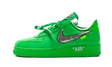 Кецове и обувки Nike Off-White x Air Force 1 Low "Brooklyn" Зелено | DX1419-300, 0