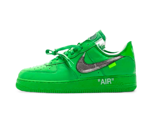 Кецове и обувки Nike Off-White x Air Force 1 Low "Brooklyn" Зелено | DX1419-300